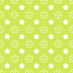 Fototapeta na wymiar Flower seamless pattern background