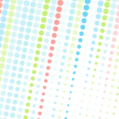 Abstract dotted colorful background
