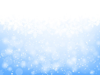 Abstract blue christmas background