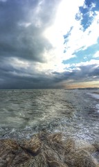 Winter sea