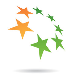 Colorful Abstract Star Icon