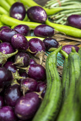 Vegetables on the market in Mumbai, India