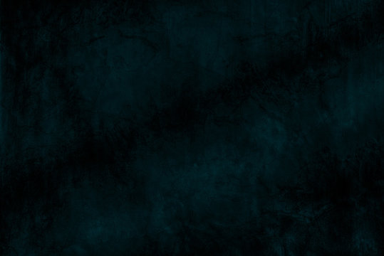 dark blue abstract the old grunge wall for background