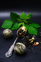 range of exotic teas