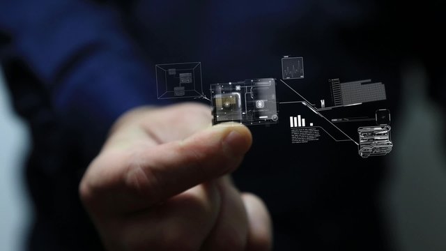 SD Card with hologram