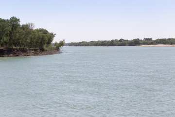 Syrdarya river .Kazahstan