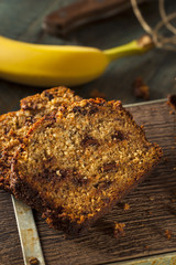 Homemade Chocolate Chip Banana Bread