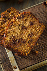 Homemade Chocolate Chip Banana Bread