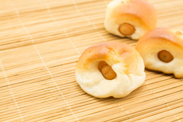 sausage in the dough