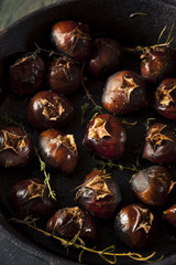 Organic Roasted Chestnuts with Herbs