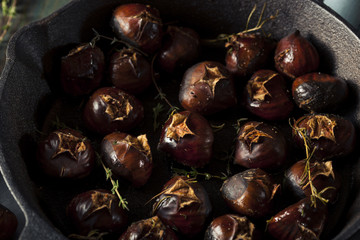 Organic Roasted Chestnuts with Herbs