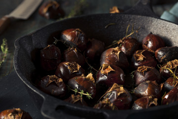 Organic Roasted Chestnuts with Herbs