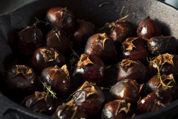 Organic Roasted Chestnuts with Herbs