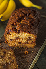 Homemade Chocolate Chip Banana Bread
