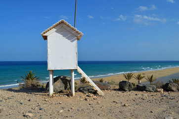 Lifeguard on a beach