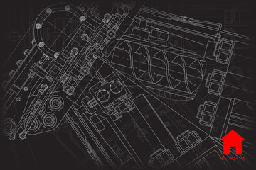 Vector architect background