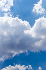 Obraz premium beautiful clouds in the blue sky