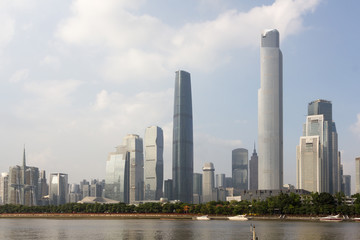 Fototapeta na wymiar View of Guangzhou, China