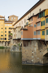 Fototapeta na wymiar Ponte Vecchio Bridge Florence