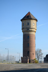 Old water tower (Katowice in Poland)