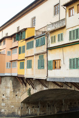 Fototapeta na wymiar Ponte Vecchio Bridge Florence