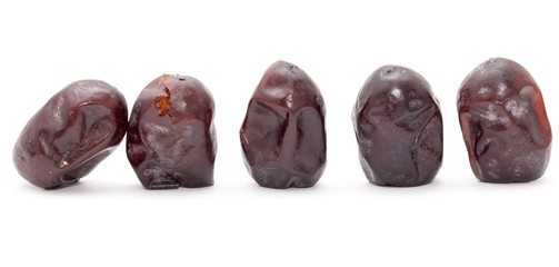 sweet figs on white background