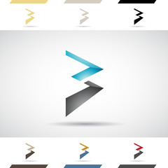 Logo Shapes and Icons of Letter B