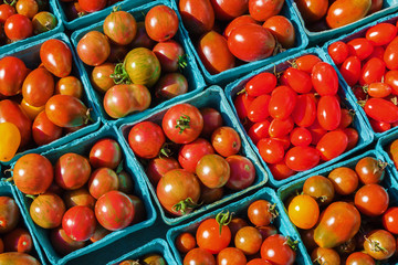verschiedene Cocktailtomaten