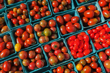 verschiedene Cocktailtomaten