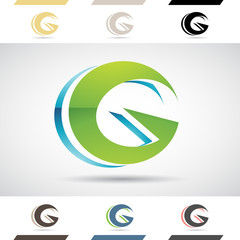 Logo Shapes and Icons of Letter G
