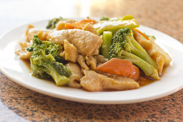 Chinese Chicken with Broccoli