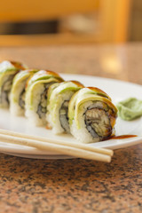 Eel Avacado Sushi