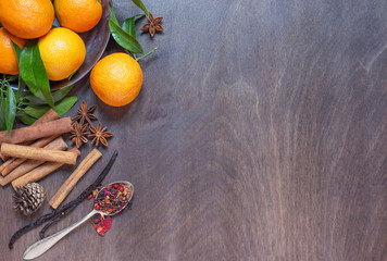 Mandarin and cinnamon