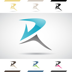 Logo Shapes and Icons of Letter R