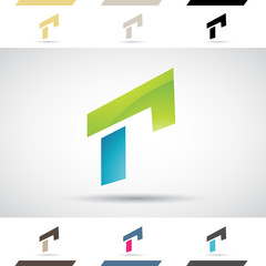 Logo Shapes and Icons of Letter R