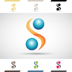 Logo Shapes and Icons of Letter S