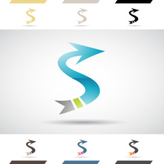 Logo Shapes and Icons of Letter S