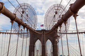 Obraz premium Brooklyn Bridge in New York City
