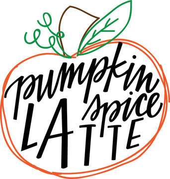 Fototapeta Pumpkin Spice Latte