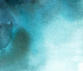 abstract blue watercolor spot, background, divorce - 96723813