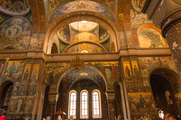 Fototapeta na wymiar Abkhazia New Athos Monastery