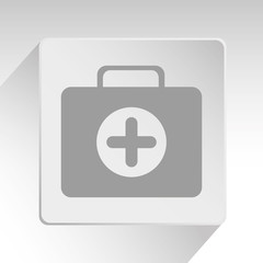 Medical healthcare round icon