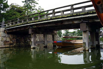 Fototapeta premium 松江堀川遊覧船