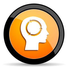 head orange icon