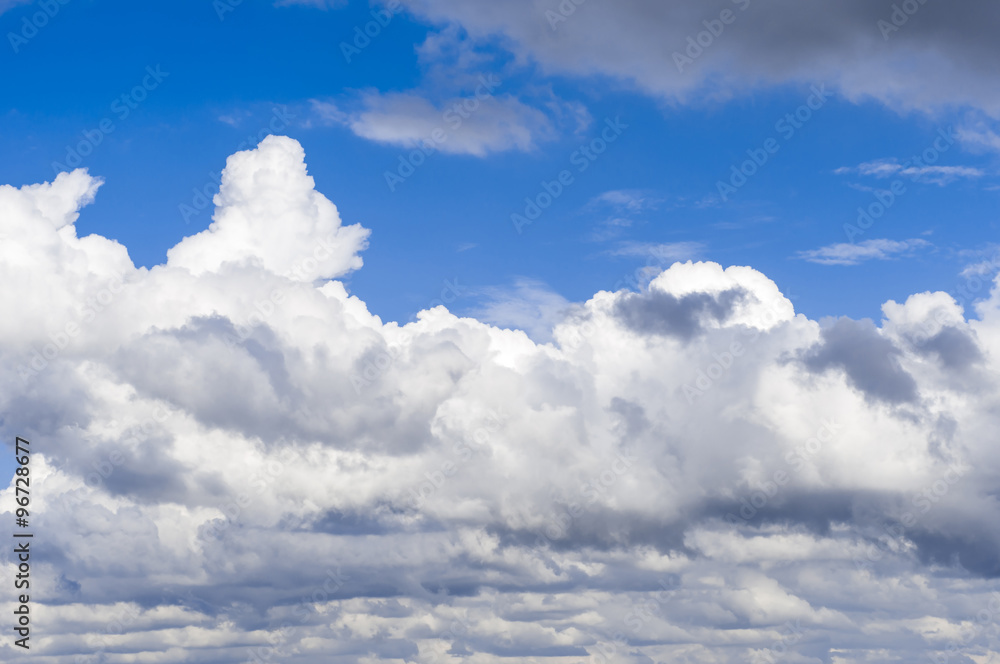 Wall mural sky clouds