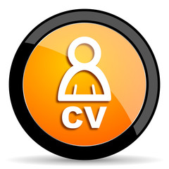 cv orange icon