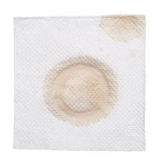 dirty napkin