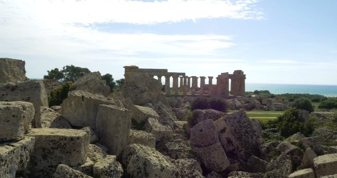 4K, Parco Archeologico di Selinunte, Sicily, Italy