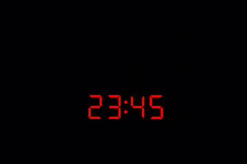 Digital Watch 23:45