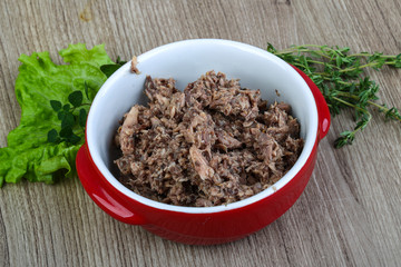 Canned tuna